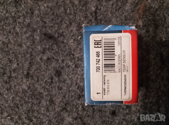 Температурен датчик Renault , снимка 2 - Части - 54017713