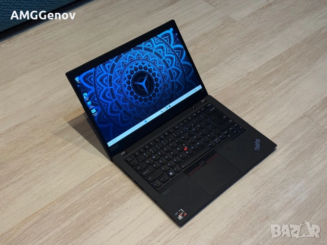 Като Нов 14'FHD IPS/Ryzen 7 Pro-5850u/Thinkpad T14 Gen 2/16GB DDR4/512GB, снимка 2 - Лаптопи за работа - 54630757