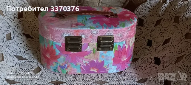 Декоративна кутия/органайзер, снимка 3 - Декорация за дома - 55507919