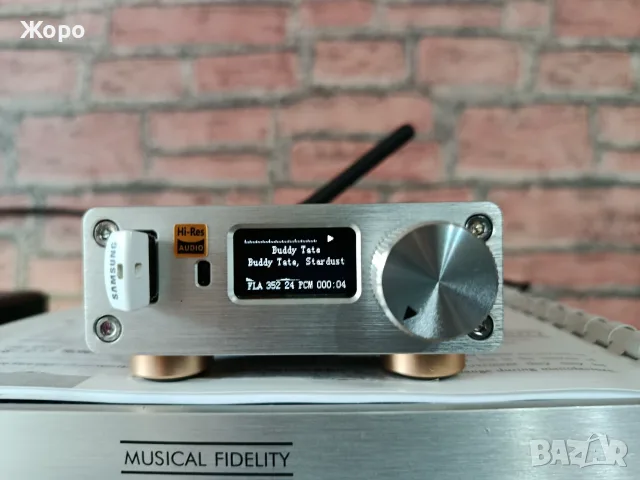 ⏯️Клип. DSD SACD player 32bit/384 DSD256 DAC Stereo amplifier Hi-Res, снимка 7 - Ресийвъри, усилватели, смесителни пултове - 55306966