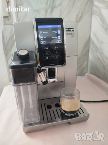 Кафе автомат Delonghi Dinamica Plus , снимка 14 - Кафемашини - 54792846