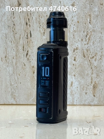 VooPoo Argus GT II 200W — Пълен Комплект — Carbon Black + MAAT Танк + 2x LG HG2 18650, снимка 2 - Друга електроника - 54641300