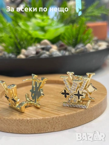 Louis Vuitton Обеци От Медицинска Стомана Луис Витон - Различни Цветове Код SK1210, снимка 10 - Обеци - 54094891