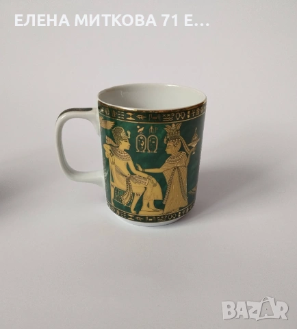 *Fathi Mahmoud* египетски порцеланови чаши, снимка 6 - Чаши - 54635359