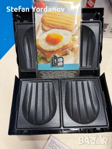 Tefal - Многофункционален уред 3 в 1, снимка 3 - Тостери - 54663659