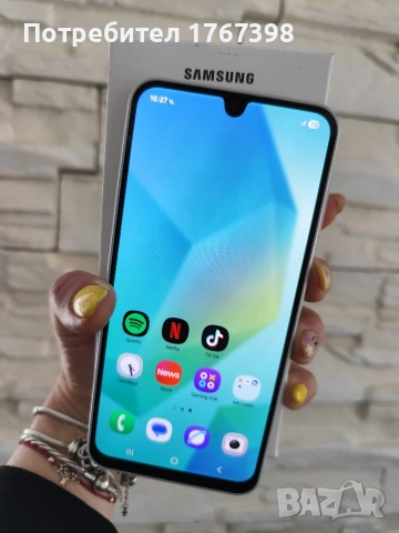 нов телефон Samsung A16-95 евро, снимка 2 - Samsung - 54643203