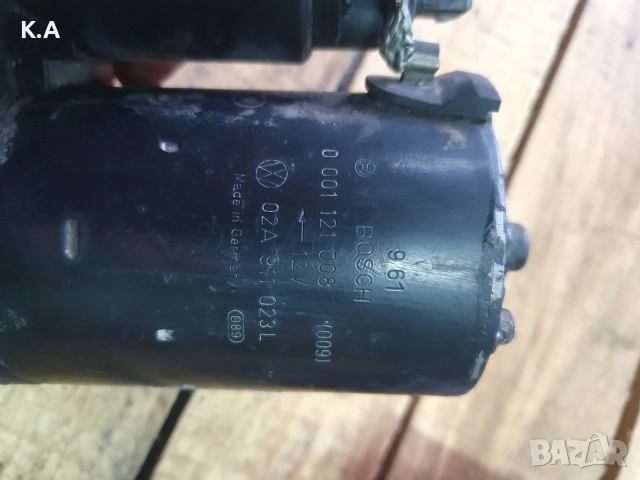 Стартер Audi A3 8L 1.8 125, снимка 5 - Части - 54368222