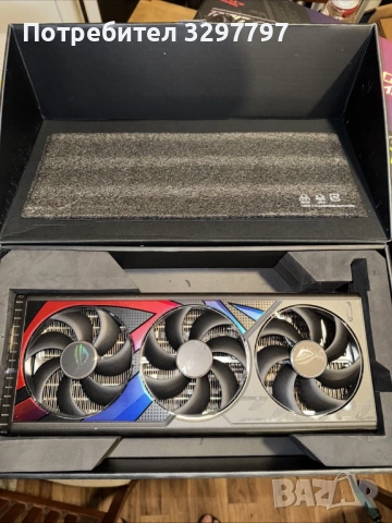 RTX 4090 ROG STRIX, снимка 2 - Видеокарти - 54807690
