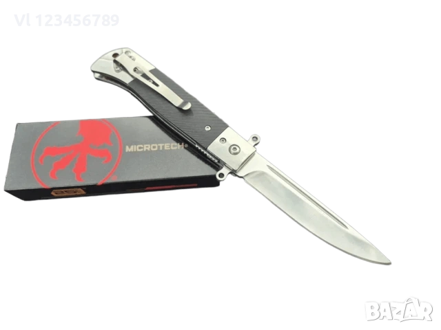 Сгъваем полуавтоматичен нож Microtech -105x225, снимка 2 - Ножове - 55052771
