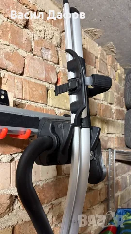Греди Thule OEM за BMW Е91 и Стойки Thule ProRide 591 OEM BMW за велосипед оригинални, снимка 4 - Аксесоари за велосипеди - 55568897