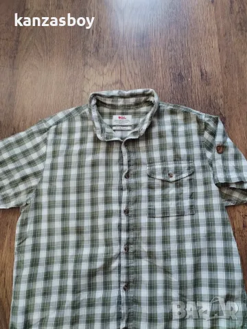 Fjällräven Sarek Shirt S/S Mens - страхотна мъжка риза М , снимка 5 - Ризи - 55565283