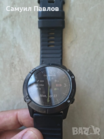 Часовник Garmin Fenix 6X Sapphire, снимка 6 - Мъжки - 54574008