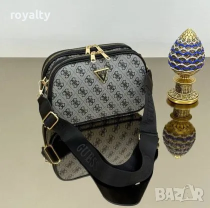 Guess Нова Дамска Кожена Чанта Различни Цветове Гес , снимка 7 - Чанти - 55340509