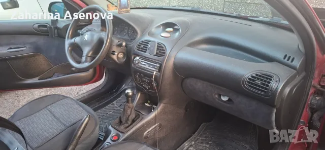 Продава се Peugeot 206 1.1 – 60 к.с. – 1998 г., снимка 6 - Автомобили и джипове - 55607187