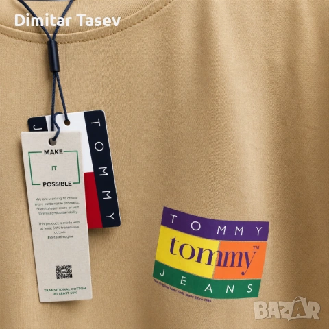 Тениска “Tommy Jeans”, снимка 2 - Тениски - 54889063