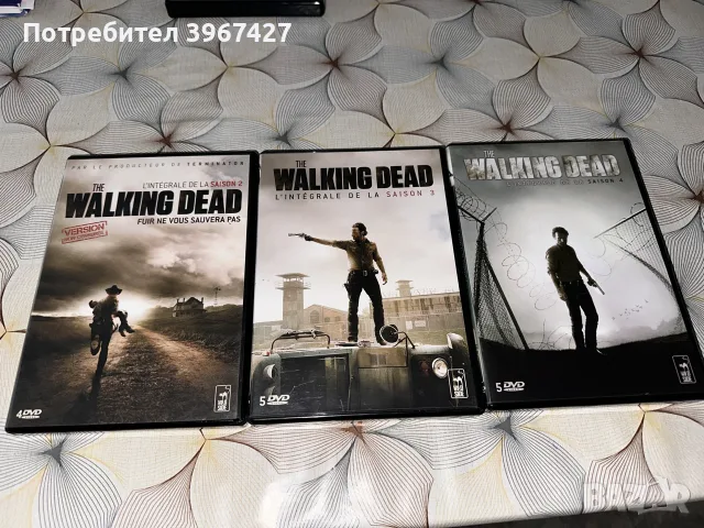 Колекция Живите Мъртви The walking dead сезон 2,3,4