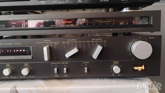Technics SU-V3 ,Technics ST-S7 - комплект усилвател и тунер, снимка 3 - Ресийвъри, усилватели, смесителни пултове - 54894808