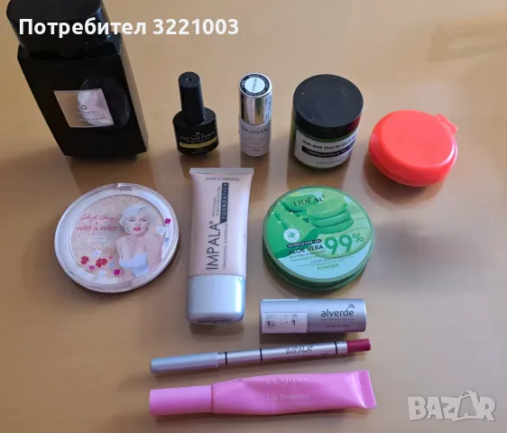 Колекция гримове, декоративна козметика