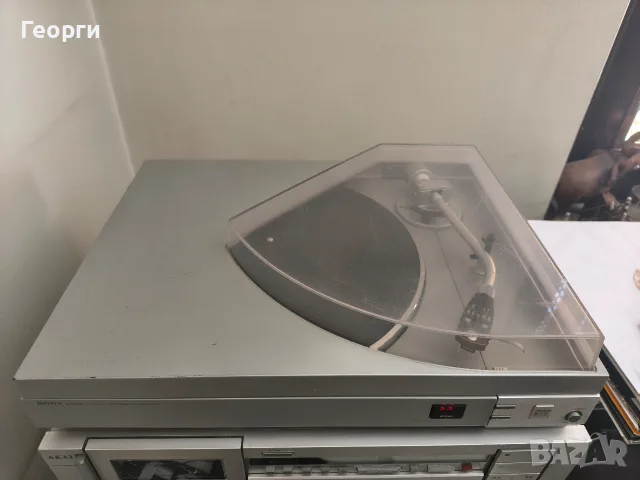 Полуавтоматичен директдрайв Грамофон Sony PS -P7X, снимка 6 - Грамофони - 55630029