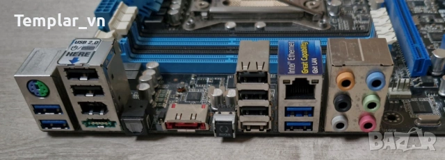 Asus P9X79 socket LGA 2011 3rd/4th gen intel CPU support, снимка 5 - Дънни платки - 54783998