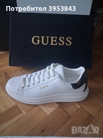 Кожени маратонки GUESS 