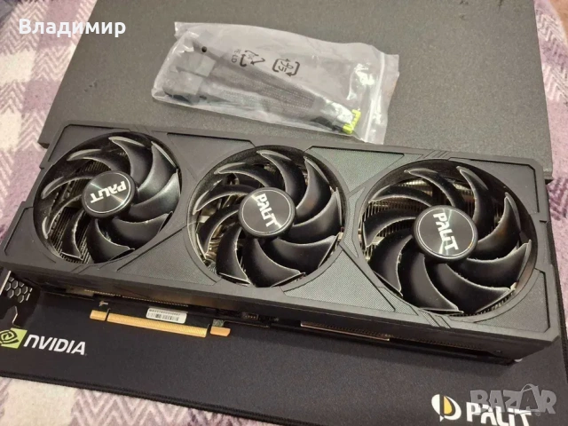 Продавам мощна видеокарта GeForce RTX 4080 JetStream с 16GB GDDR6X, снимка 3 - Видеокарти - 53980493