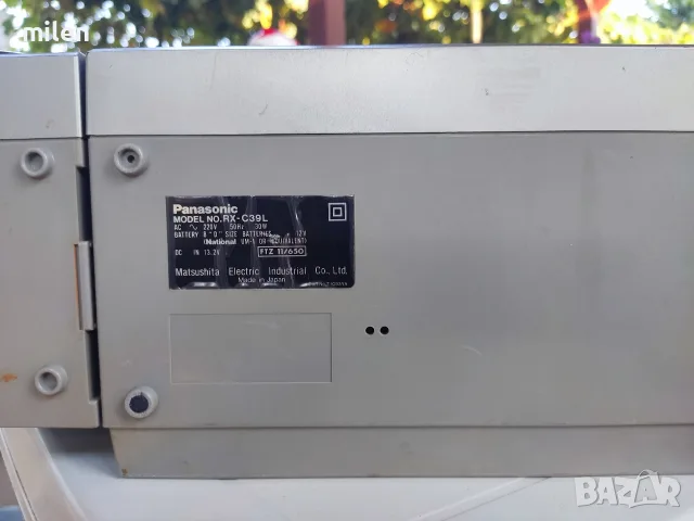 Panasonic RX-C39L, снимка 7 - Аудиосистеми - 55646378