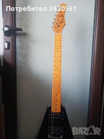 Електрическа метал китара , снимка 3 - Китари - 54122869