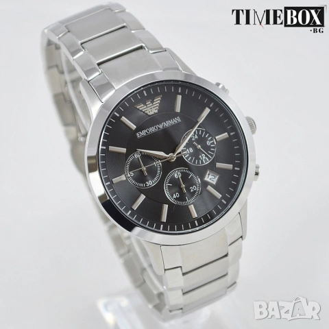 Emporio Armani AR2434 Renato Chronograph, снимка 3 - Мъжки - 47393459