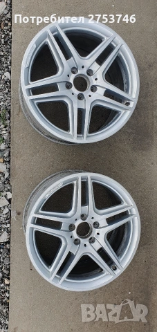 Продават се 2бр.оргинални спорт пакет АМG джанти 8.5j×18.Произведени в Австрия