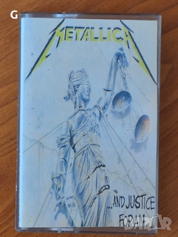 Metallica, Лот 5 оригинални аудио касети, кутии и обложки:, снимка 6 - Аудио касети - 54337468