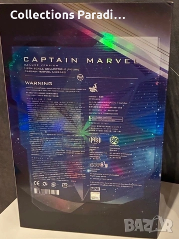 Hot Toys Marvel Captain Marvel Deluxe Edition фигура статуя , снимка 3 - Колекции - 54170382
