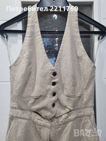 Гащеризан от лен Zara, снимка 2 - Гащеризони - 55275574