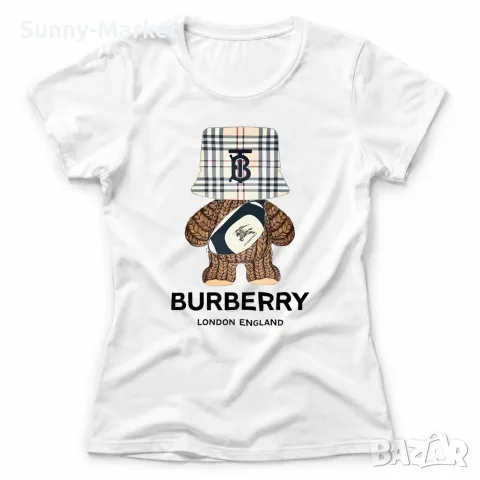 Дамска тениска Burberry дамски тениски с къс ръкав от памук