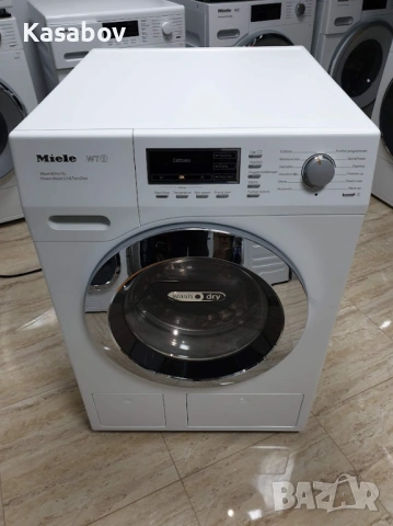 XL 8кг/5кг Miele WT1 Пералня със Сушилня TwinDos Миеле 12м Гаранция, снимка 13 - Перални - 54694533