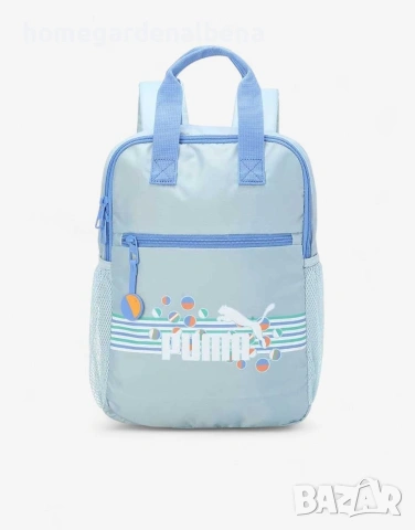 PUMA Summer Camp детска раница синя 10л 25х11х33 см училище спорт оригинална джоб за ценности