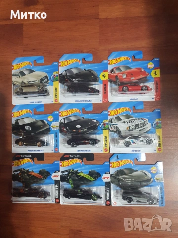 Hot Wheels и Matchbox колички