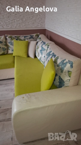 Продавам холова гарнитура , снимка 2 - Дивани и мека мебел - 54181629