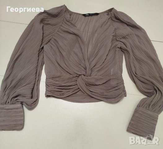 Два топа Zara за 15 €, снимка 4 - Корсети, бюстиета, топове - 55061307