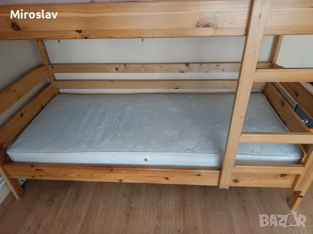 Двуетажно детско легло , снимка 7 - Мебели за детската стая - 55604669