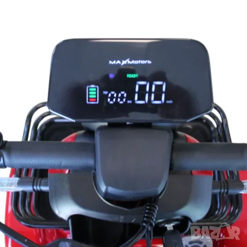 Нова триместна електрическа четириколка 1500W / 48V с гаранция, снимка 6 - Инвалидни скутери - 55512906