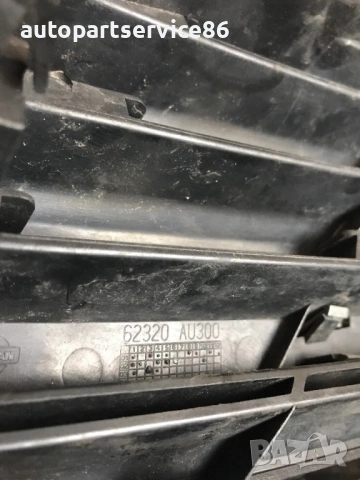Предна дясна решетка на броня за Nissan Primera P12 1.8 (2004) 62320Au300 , снимка 2 - Части - 54356819