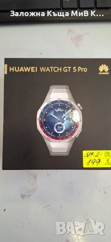 Huawei Watch GT 5 PRO titanium 00449-26 Чисто нов