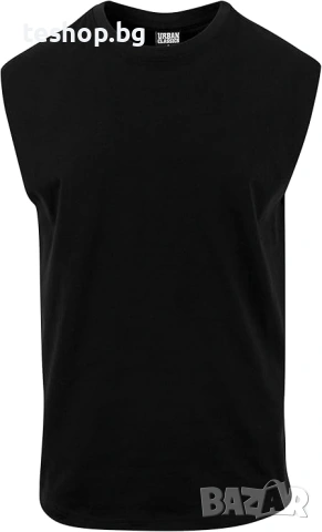 Мъжка тениска без ръкави Urban Classics с отворен ръб