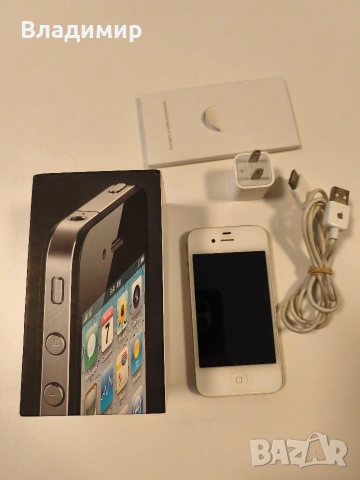 iPhone 4 работещ в много добро състояние 
