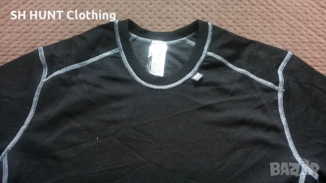 HELLY HANSEN Work Wear Thermo 57% Merino Wool размер XL работна термо блуза W4-767, снимка 7 - Блузи - 55680673