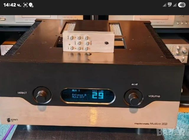 Продавам топ модел усилвател EAM Lab Musica 202i,, снимка 14 - Ресийвъри, усилватели, смесителни пултове - 54367495