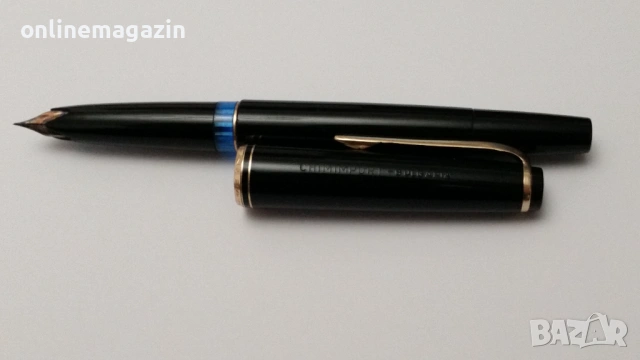 Писалка " Montblanc " позлатена от 60-те години , снимка 2 - Антикварни и старинни предмети - 54487855