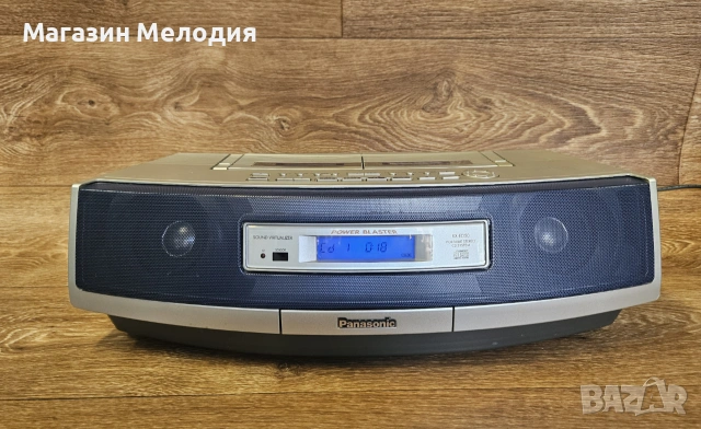 Радиокасетофон Panasonic RX-ED50 Power Blaster – Легендарен звук, Японски инженеринг от епохата на М, снимка 3 - Радиокасетофони, транзистори - 55217362