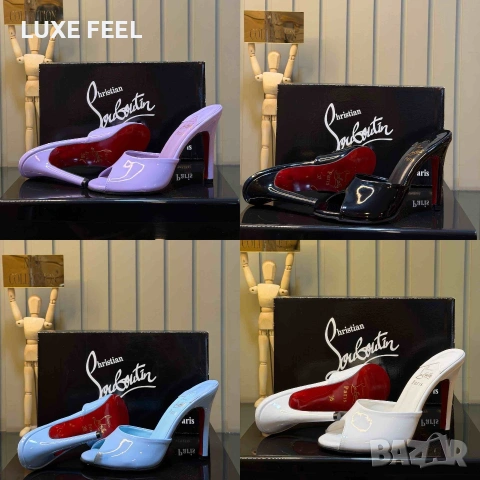 Yves Saint Laurent ⚜️ Christian Louboutin⚜️ Chanel ⚜️Дамски Чехли , снимка 8 - Чехли - 55075311